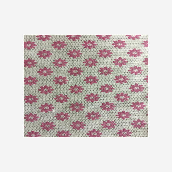 Reusable Household Spunlace Nonwoven Fabric Kitchen Wipes-Flower Printing