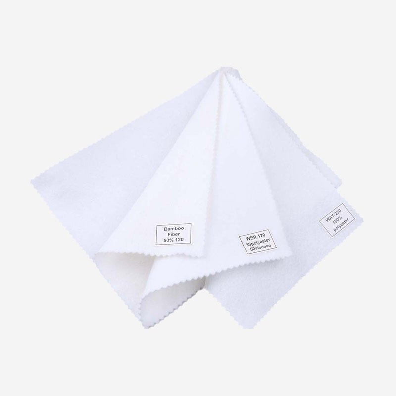 White And Colored Spunlace Nonwoven Fabric (Cross Lapping)-Flat Type