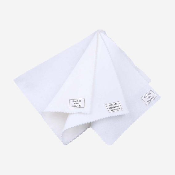 White And Colored Spunlace Nonwoven Fabric (Cross Lapping)-Flat Type