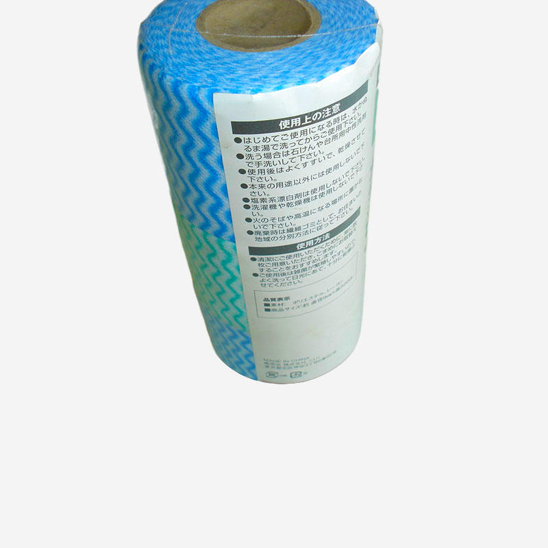 Convenient Kitchen Wipes/Cleaning Wave Printing Wipes  In Roll