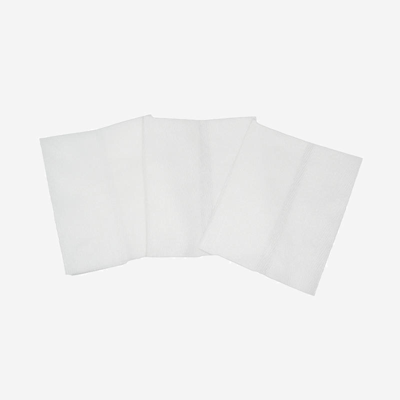 White Polyester Spunlace Nonwoven Fabric (Cross Lapping)-Embossed Type